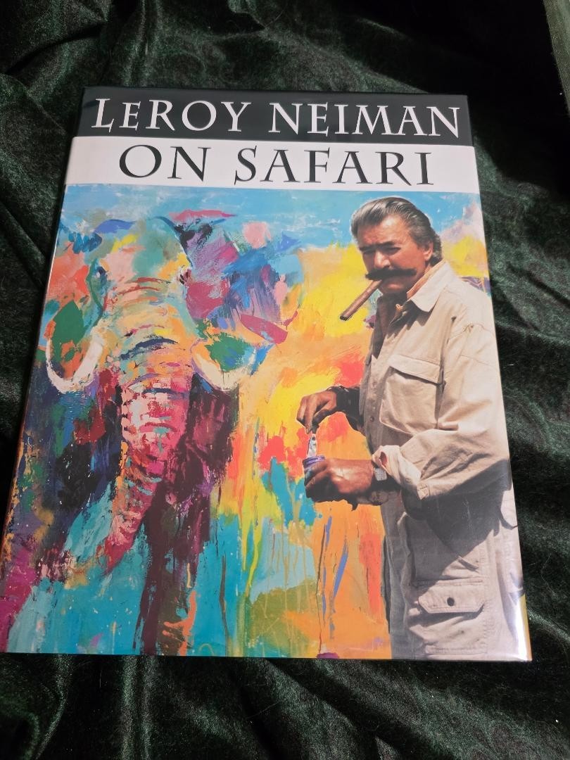LEROY NEIMAN ON SAFARI – Beautiful Hardcover GREAT Condition!