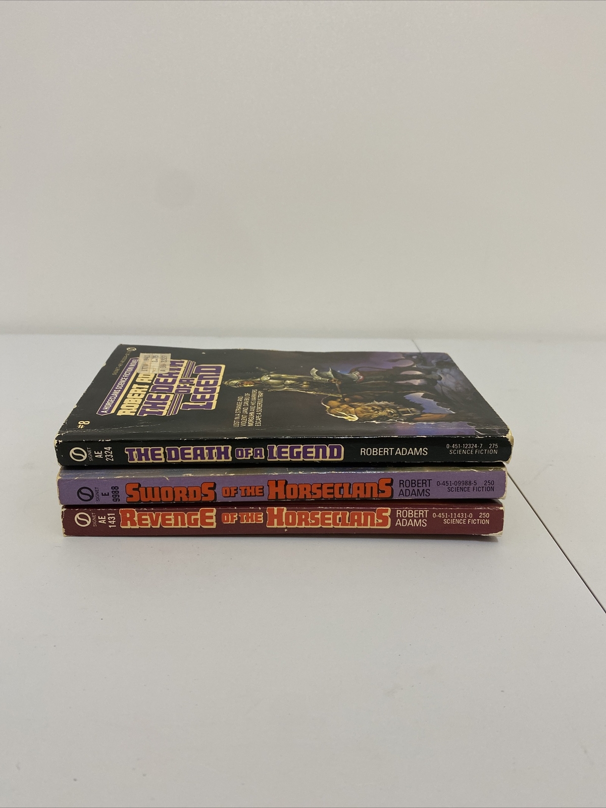 Horseclans Paperback Book Lot Of 3 Robert Adams # 2, 3, 8 Vintage PB USED