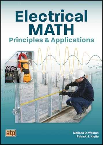 Electrical Math Principles and – Paperback, by Weston Melissa D.; – Very Good
