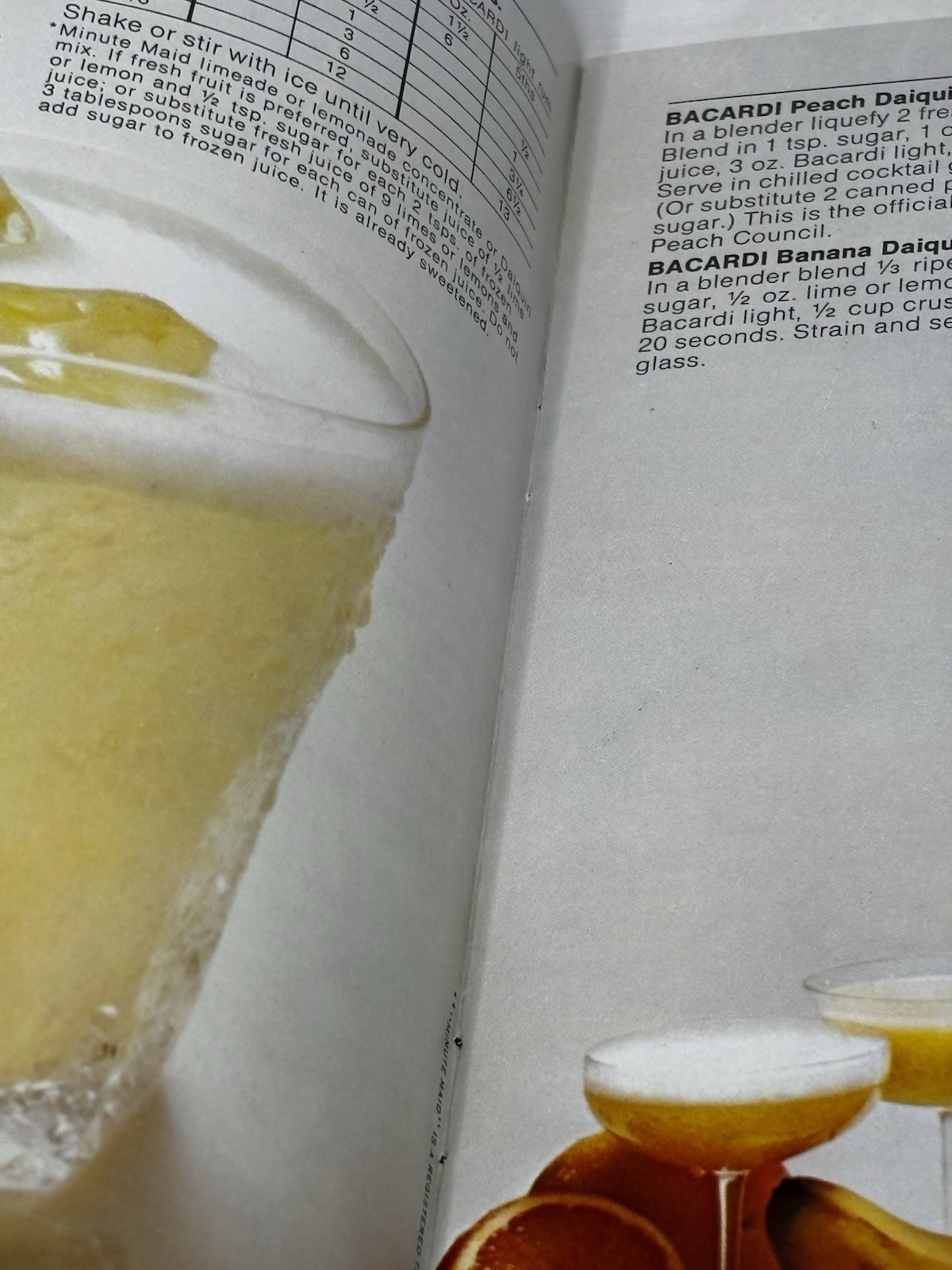 Bacardi Beverage Party Book Pamphlet 29 pgs 7 1/2 in x 5 3/8 in