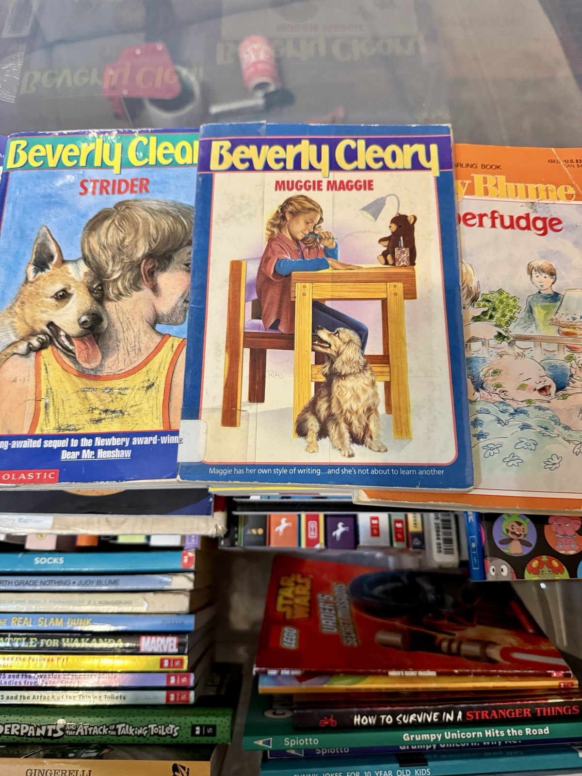 Huge Bulk Lot of 70+ Children’s Kids Chapter Books New and Vintage 5th-8th