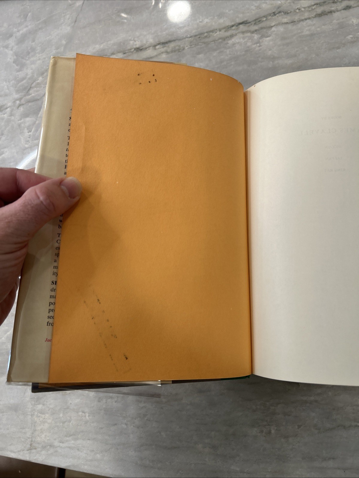 SHOGUN by James Clavell – 1st Edition 1975 Hardcover w/DJ – 1st Edition/Printing
