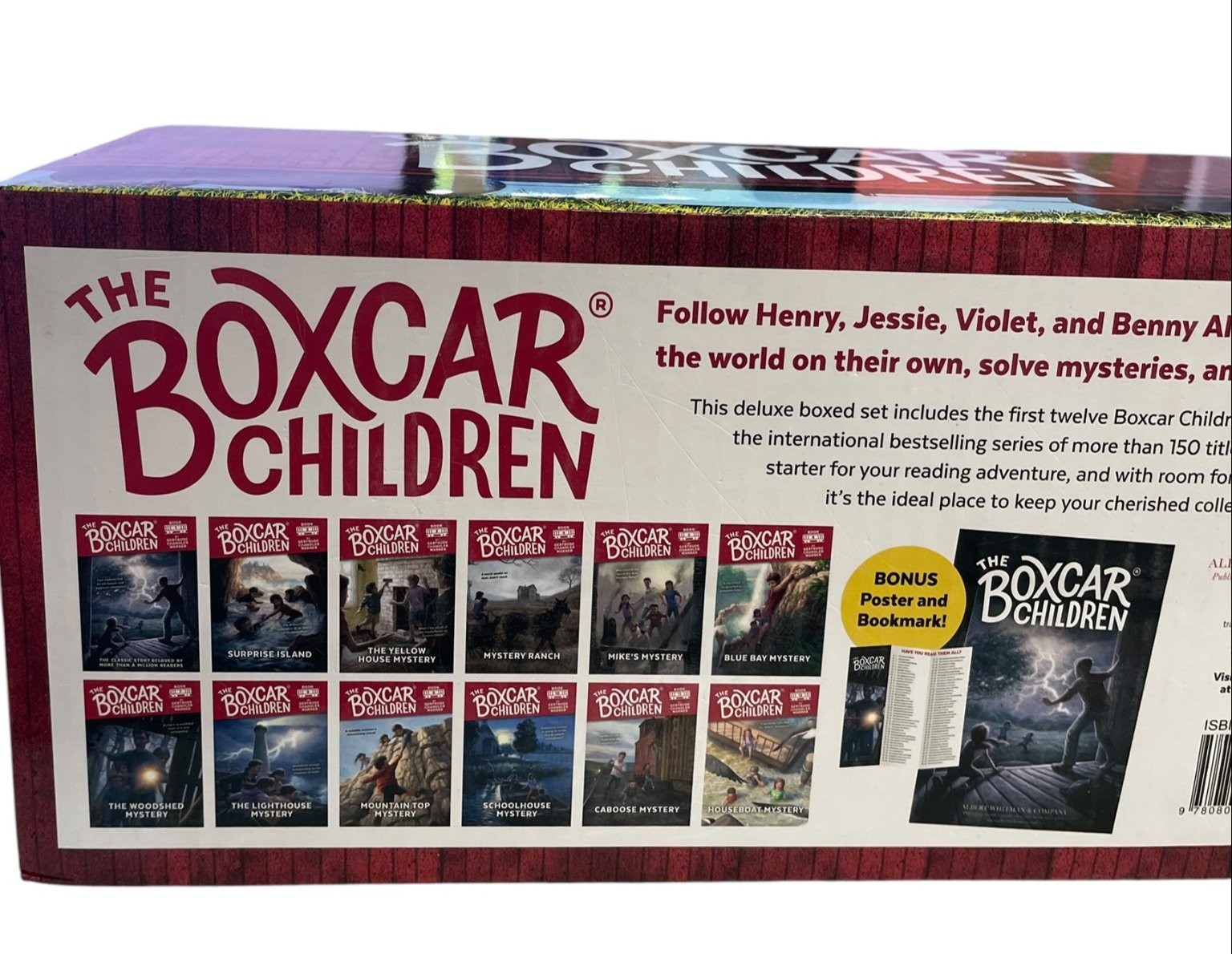 Boxcar Children First 12 Novels Deluxe Box Set Gertrude Chandler Warner 2018