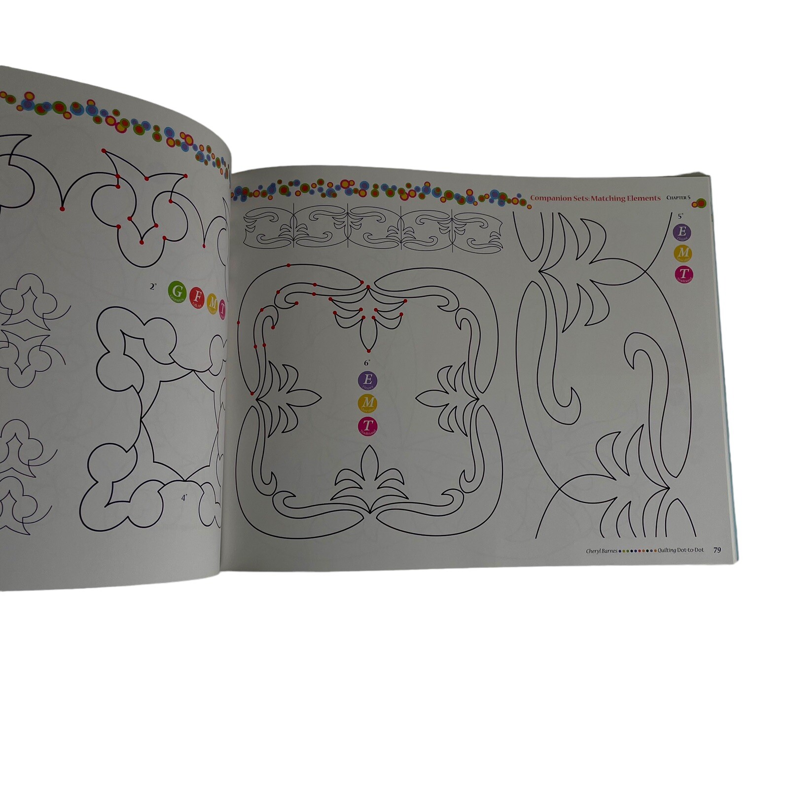 Lot 2 AQS Bundle: Quilting Dot-to-Dot, Adaptable Quilting Designs -DETAILS BELOW