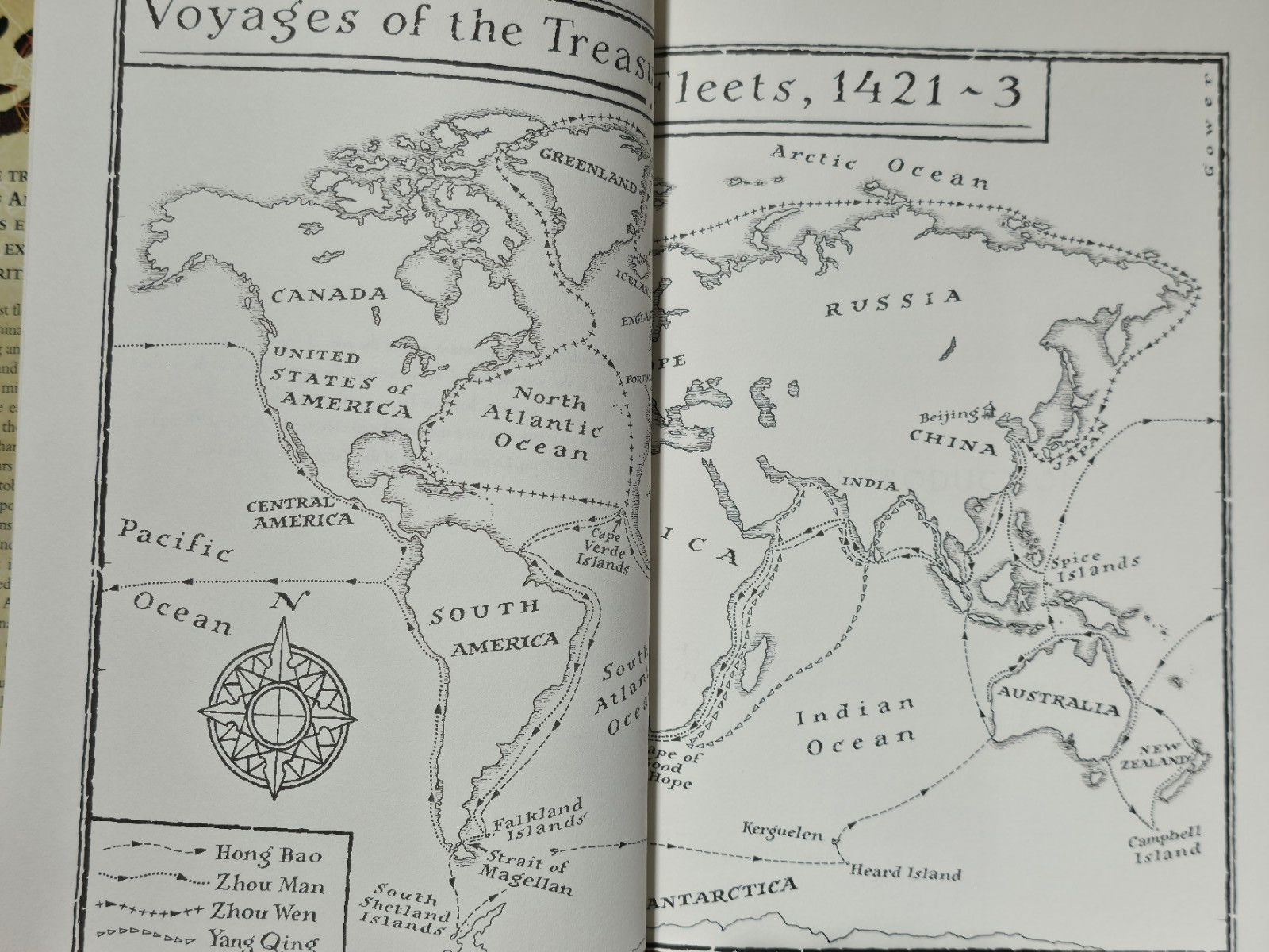 1421 The Year China Discovered America Gavin Menzies Hardcover Exploration