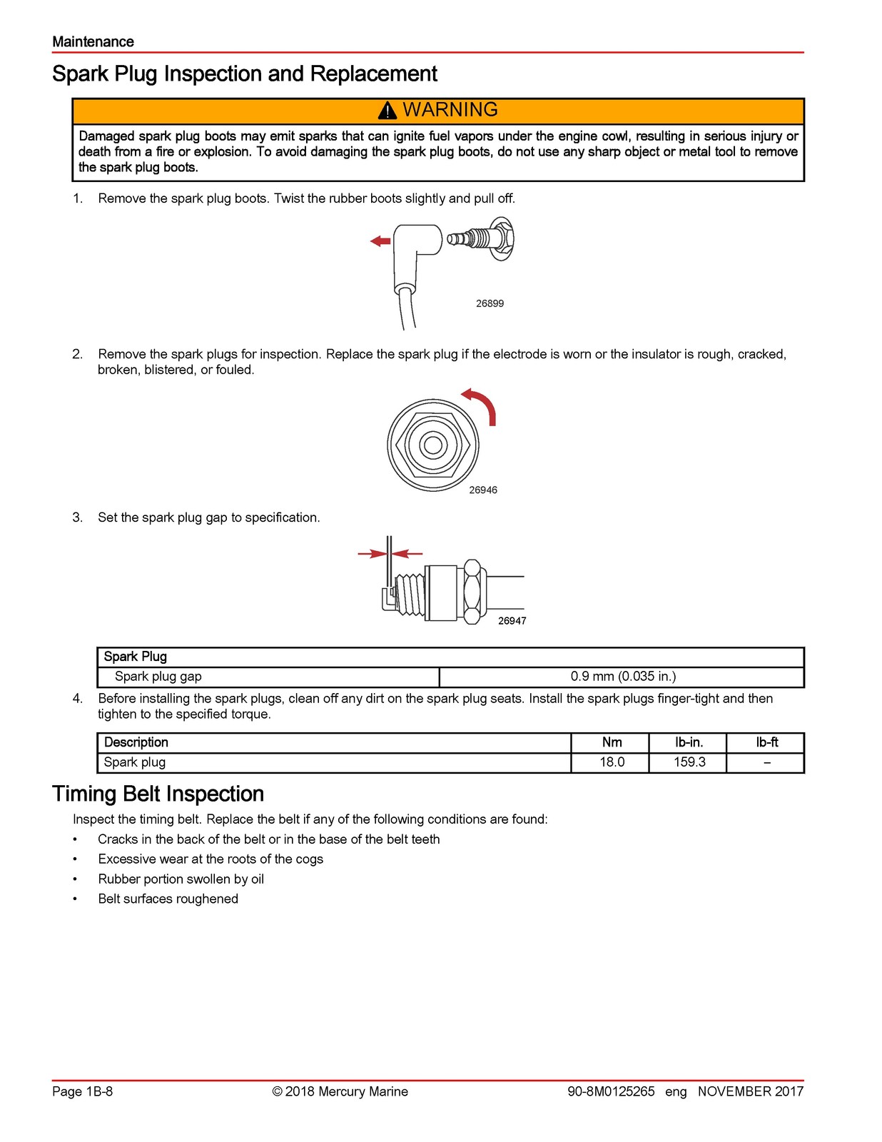 MERCURY MARINE 15 20 EFI FourStroke Outboard Service Manual 2018, FOLDOUTS