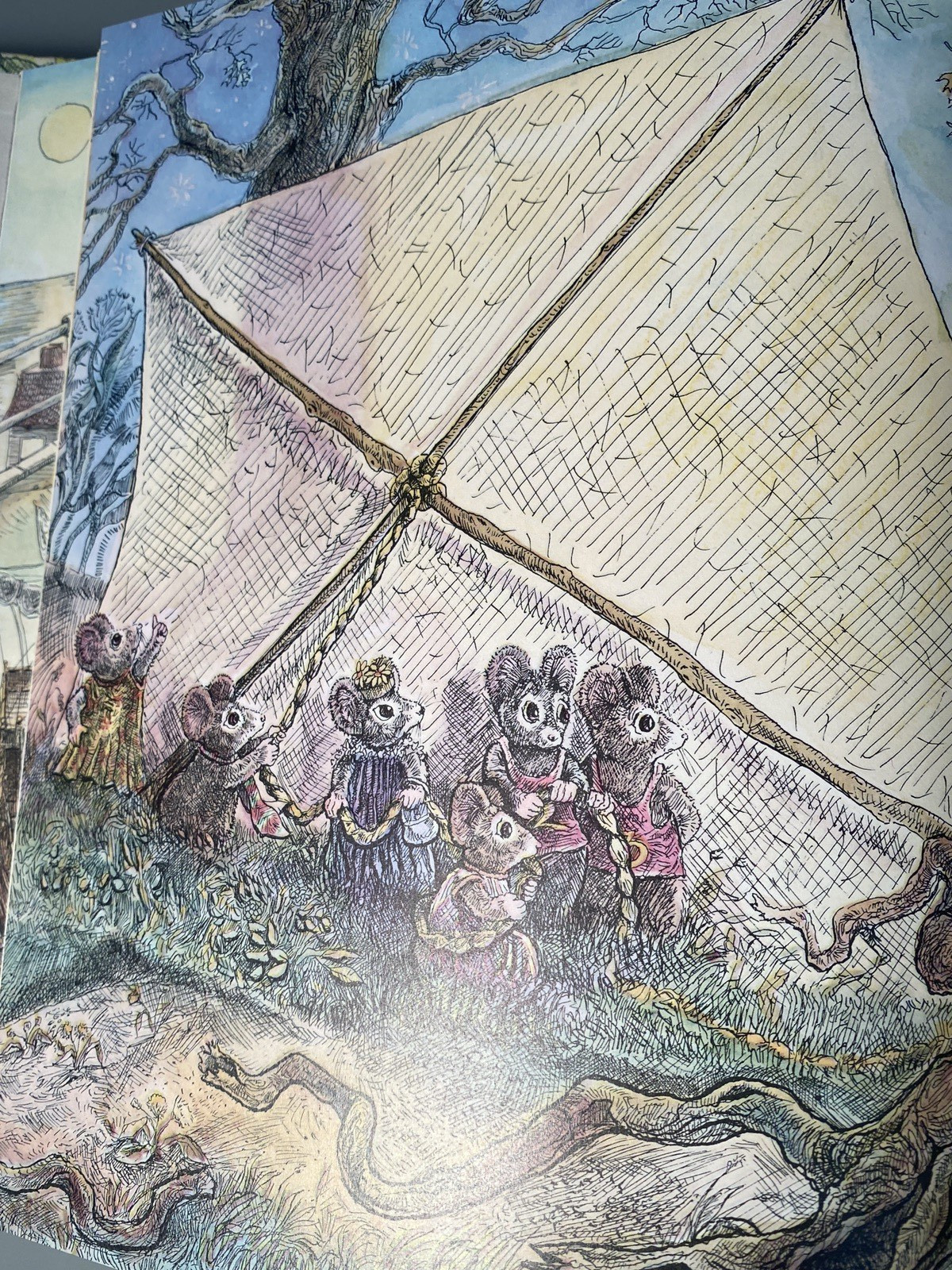 SIGNED Illustration THE ISLAND OF THE SMOG Steven Kellog Children Kids Stories