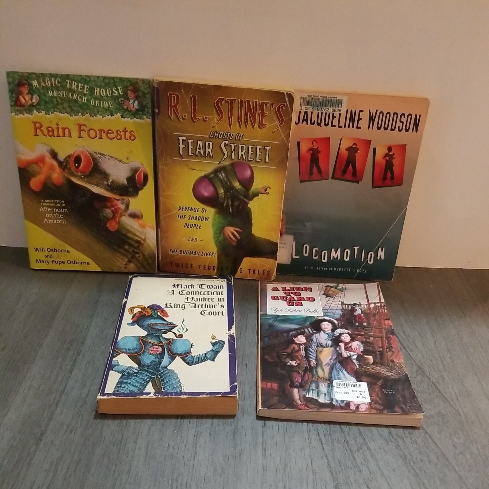 Lot of 10 Mixed Random Children’s Books and Young Adult Novels, Classic Stories