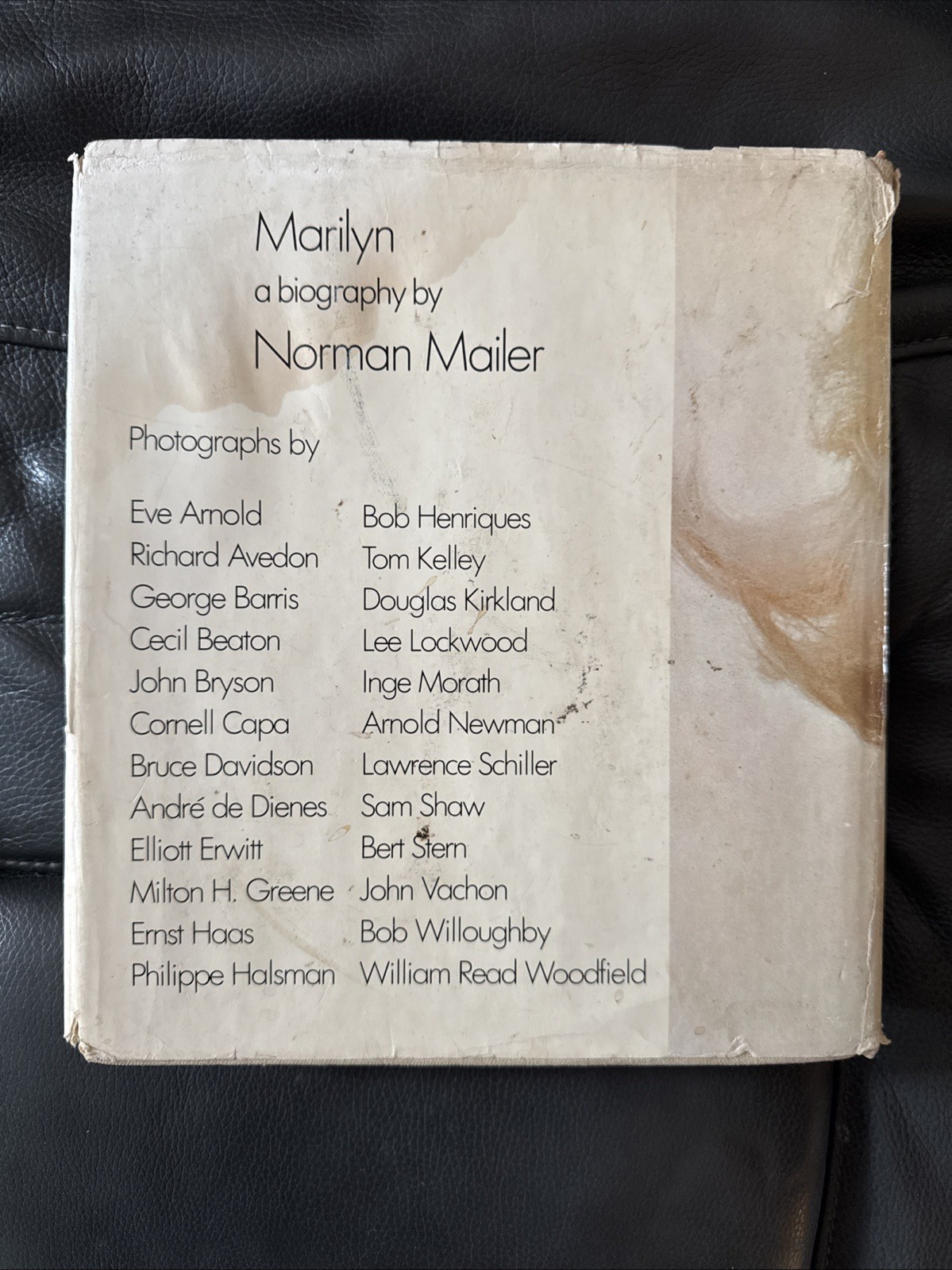 Marilyn A Biography by Norman Mailer 1973 First Edition Hardcover Photo Book HC