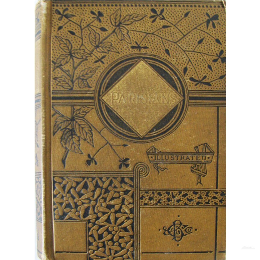 The Parisians 1884 Edward Bulwer Lord Lytton Hardcover Belford Clarke Publishers