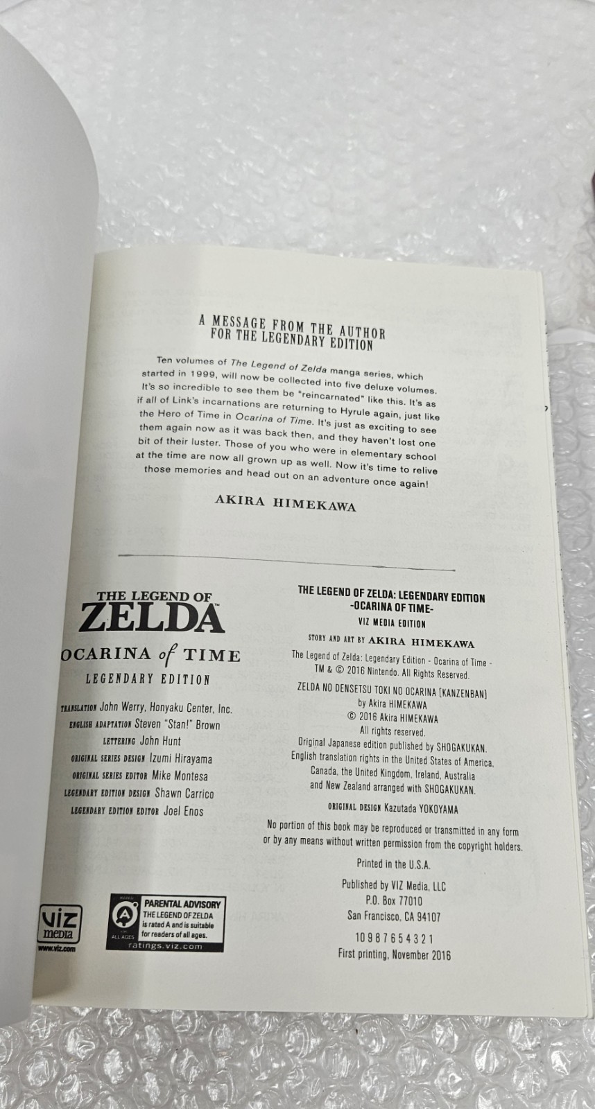 Zelda Legendary Edition Manga Set Ocarina Majora Oracle HC VIZ