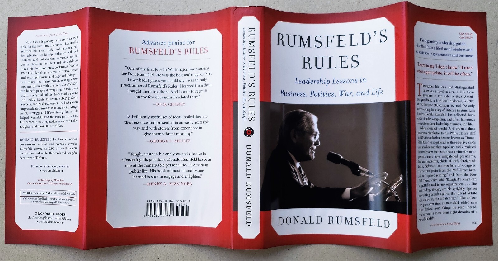 Rumsfeld’s Rules Signed by Donald Rumsfeld 2013