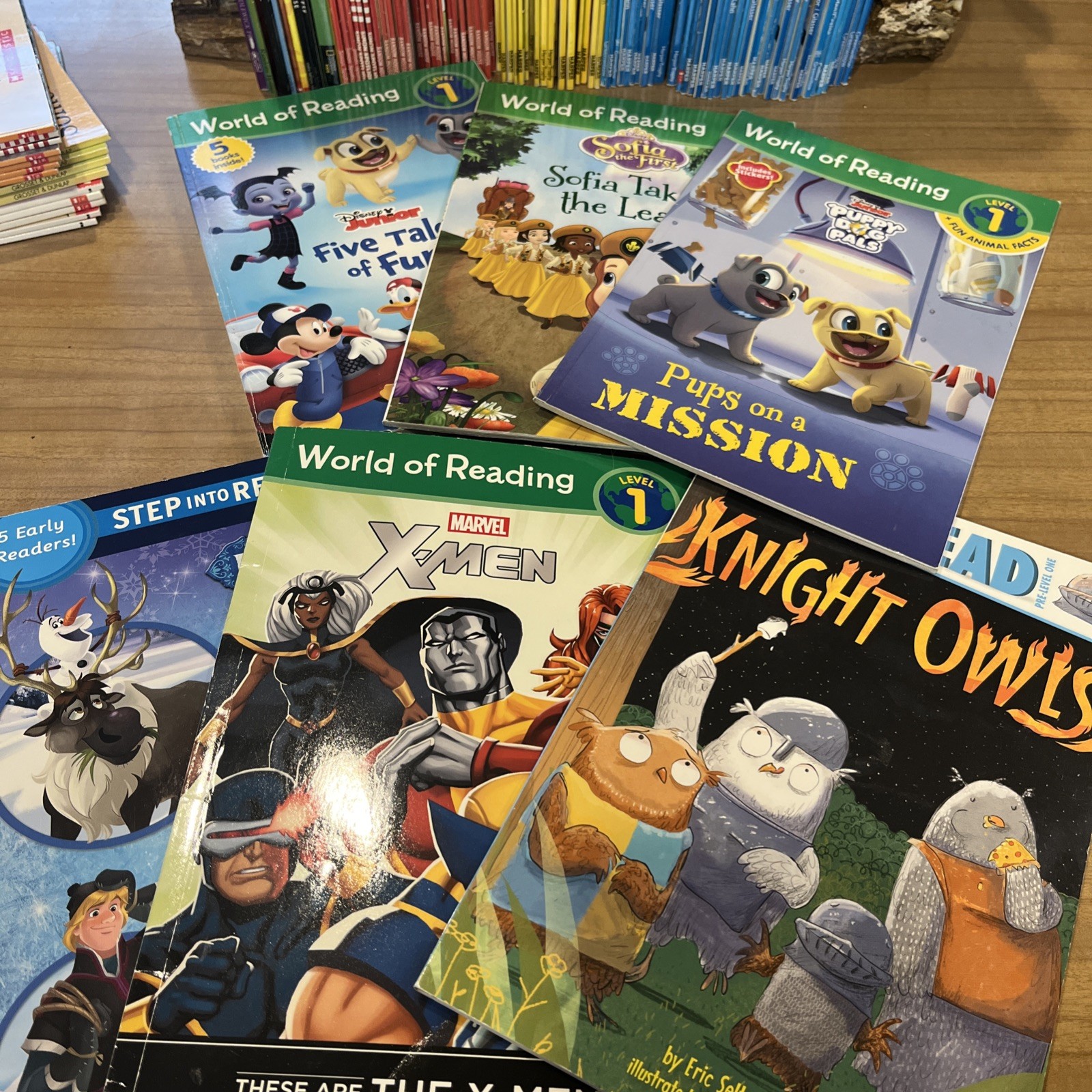Lot of 120 Level My First & Level 1 I Can Read, Step Into Reading And More…