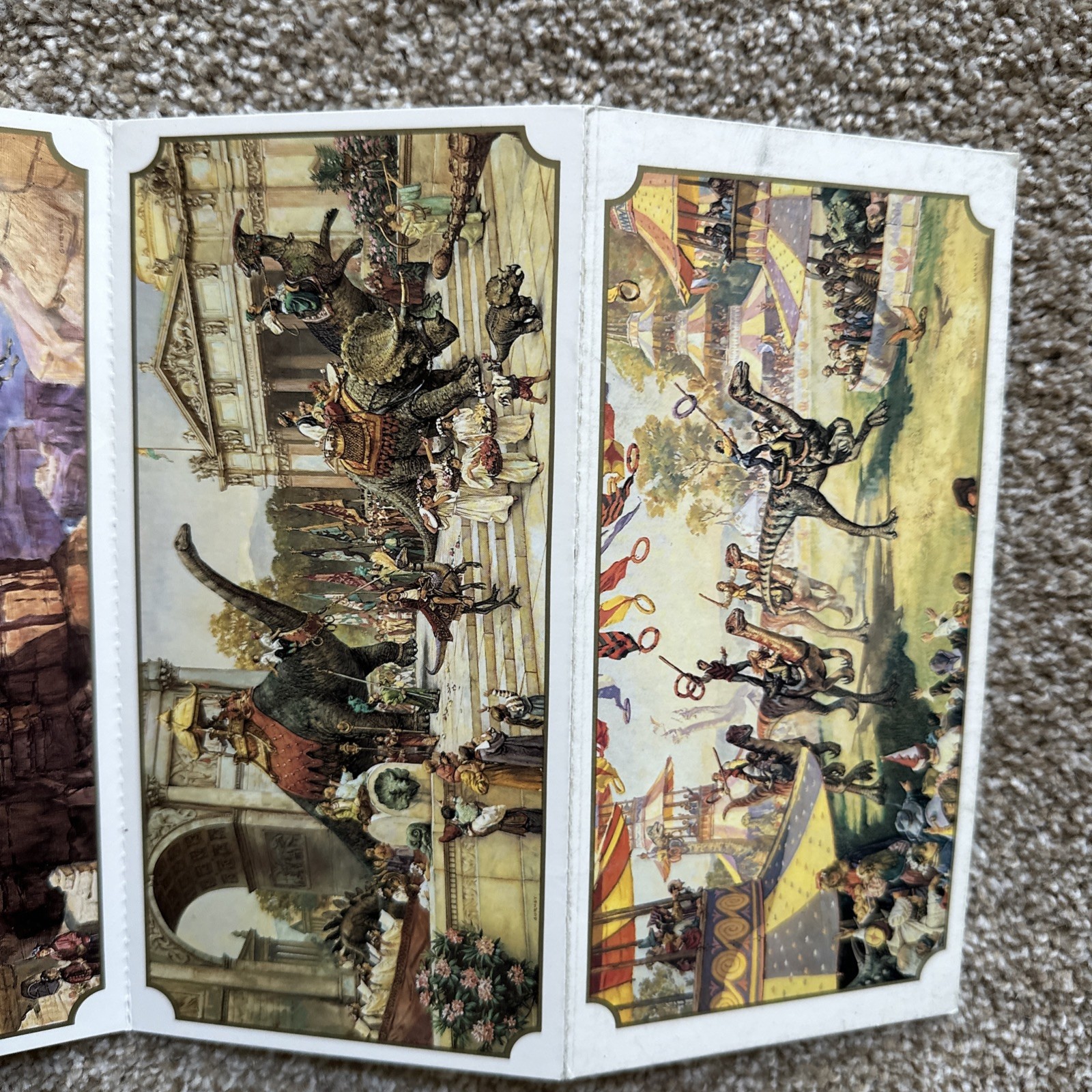 1993 Turner Publishing Inc. James Gurney’s DINOTOPIA POSTCARD BOOK “Rare”