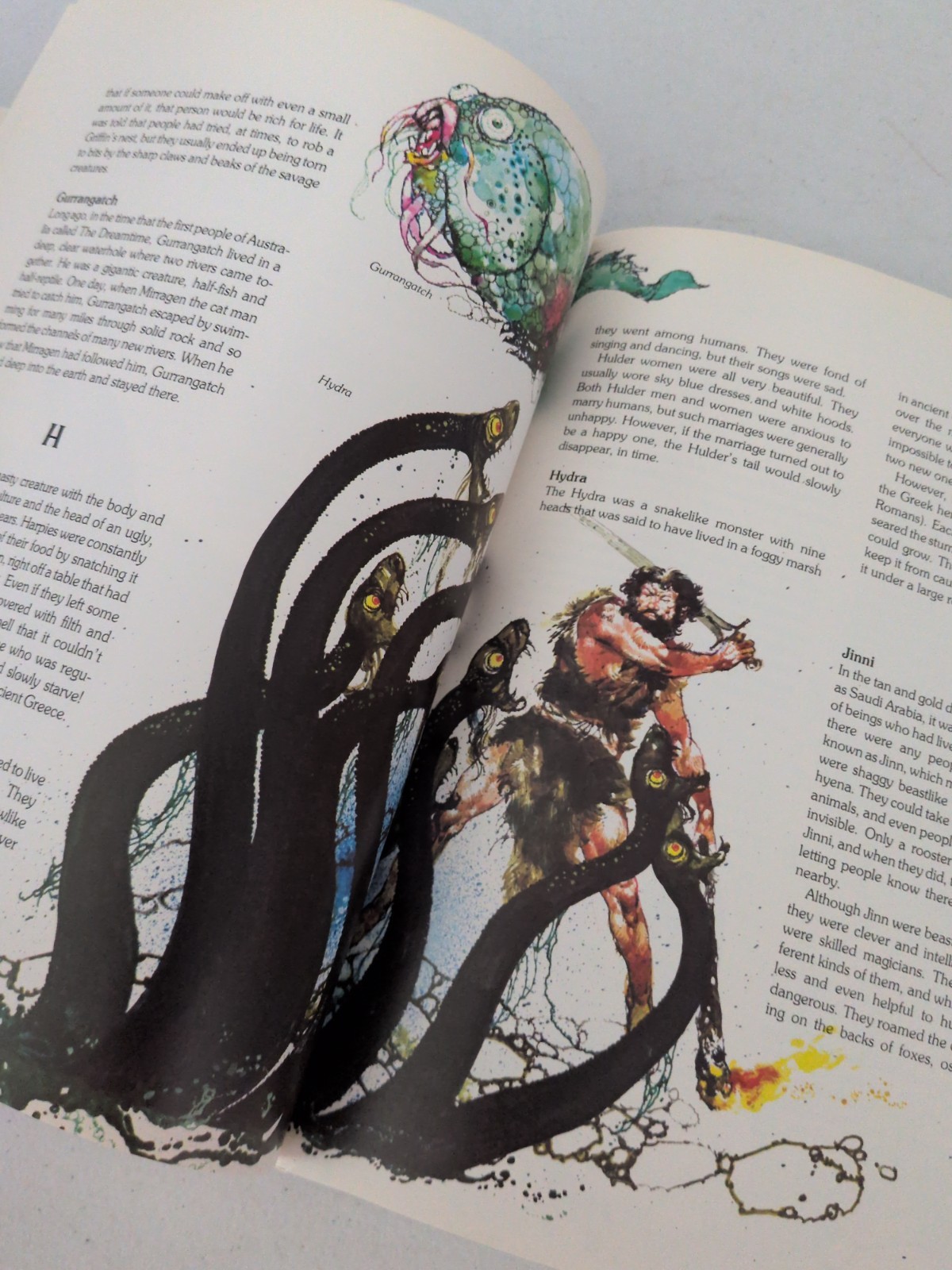 Encyclopedia of Legendary Creatures by Tom McGowen Illus. Victor G. Ambrus. Lib