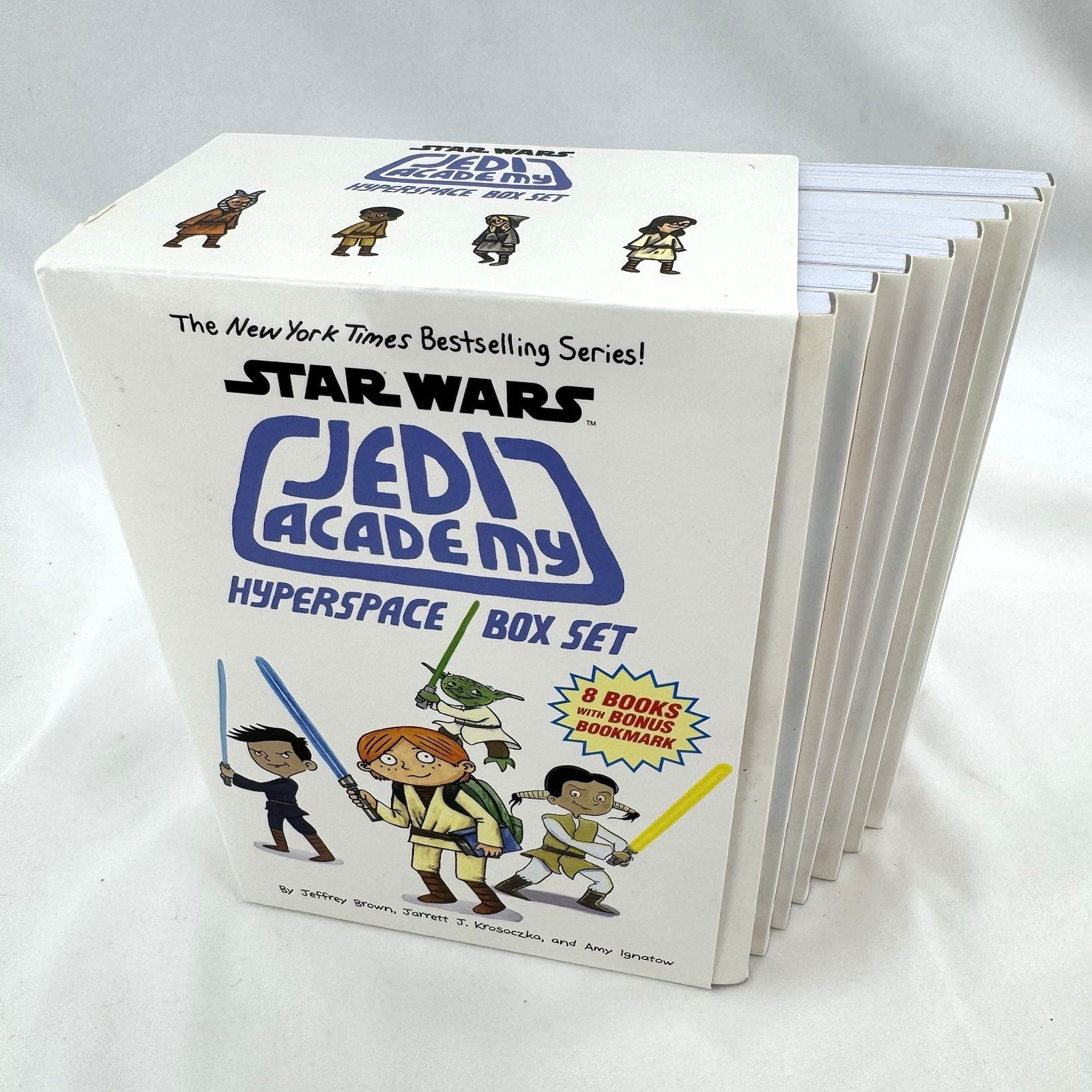 Star Wars Jedi Academy Series Hyperspace Paperback Graphic Novel Box 8 Book Set