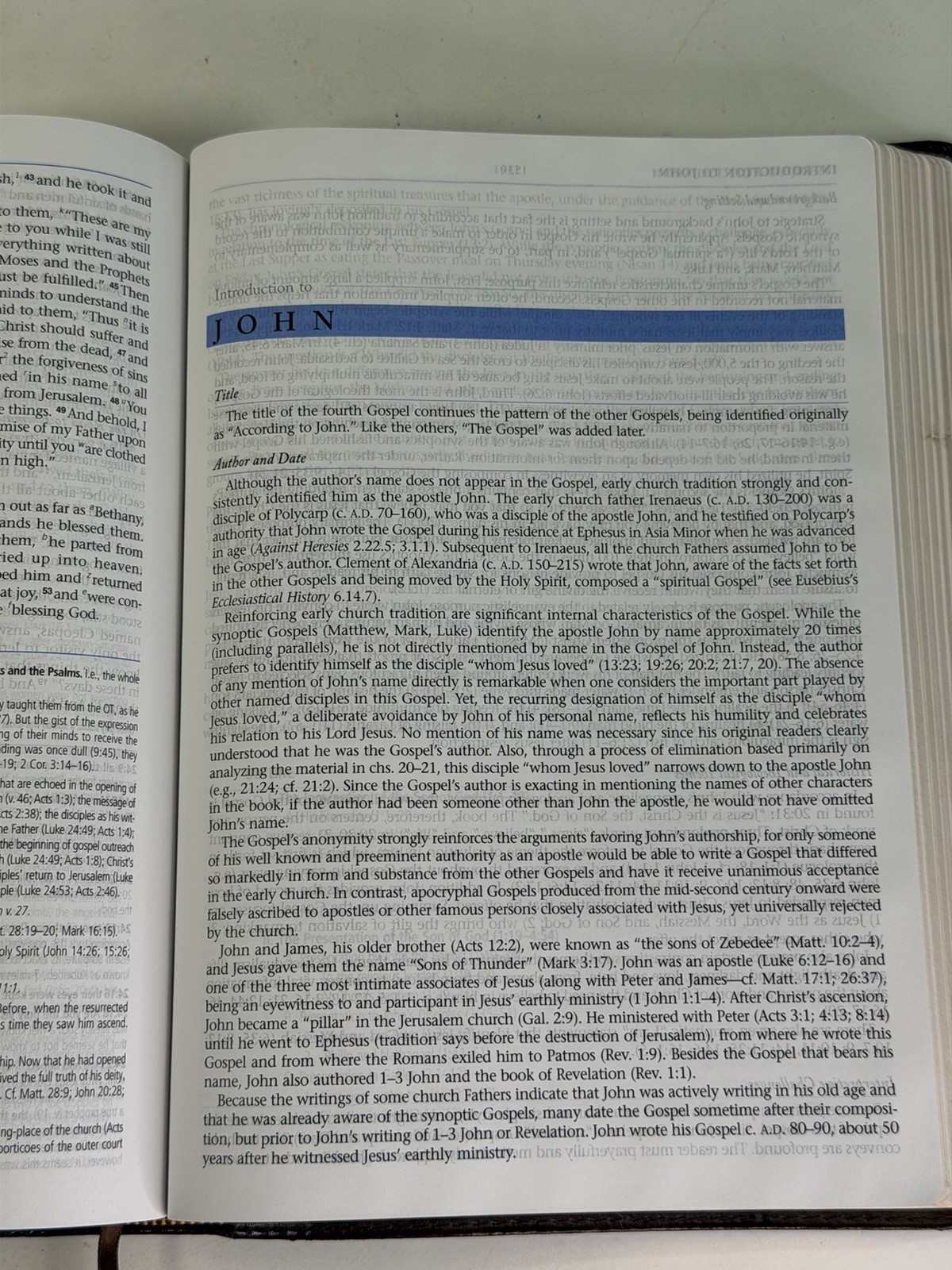 The MacArthur Study Bible ESV