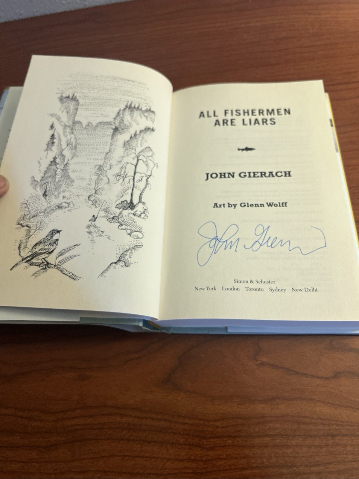 John Gierach All Fishermen Are Liars 2014 *Signed 1st Ed HC DJ Fly Fishing Book