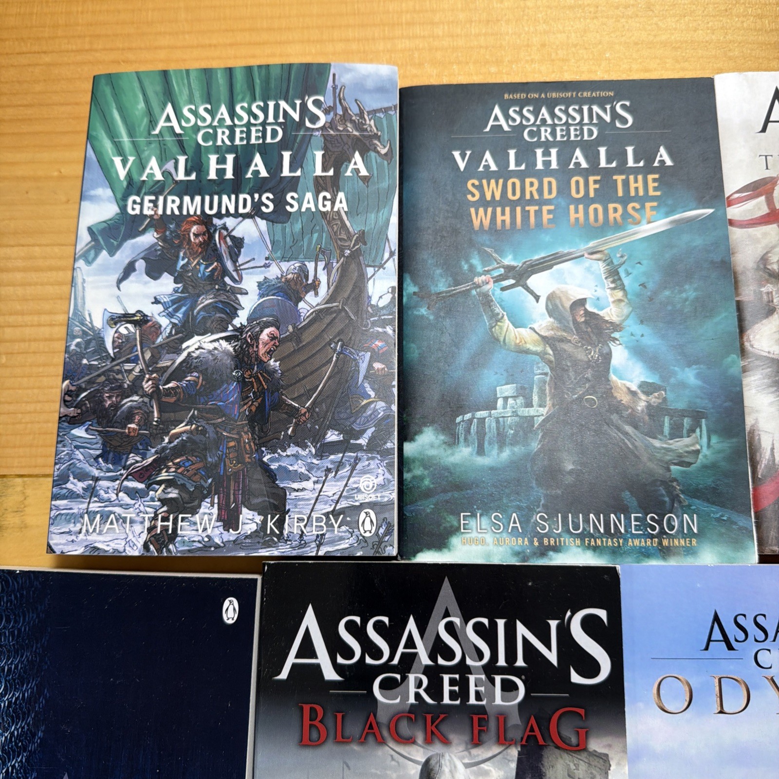 Assassin’s Creed 17 Novel Lot PB Books – Oliver Bowden Kirby Leisheng Preowned