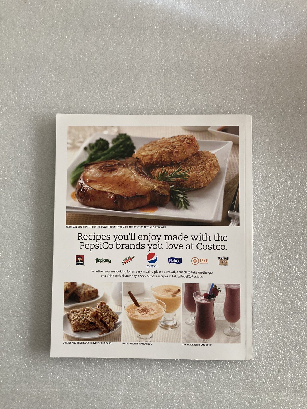 2013 ENJOY COOKING THE COSTCO WAY RECIPE COOKBOOK – Softcover 250 pages