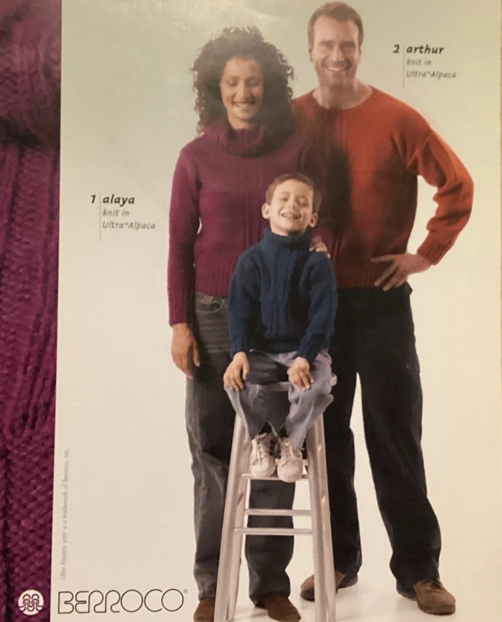 ULTRA ALPACA Knitting Patterns Booklet Berroco #250