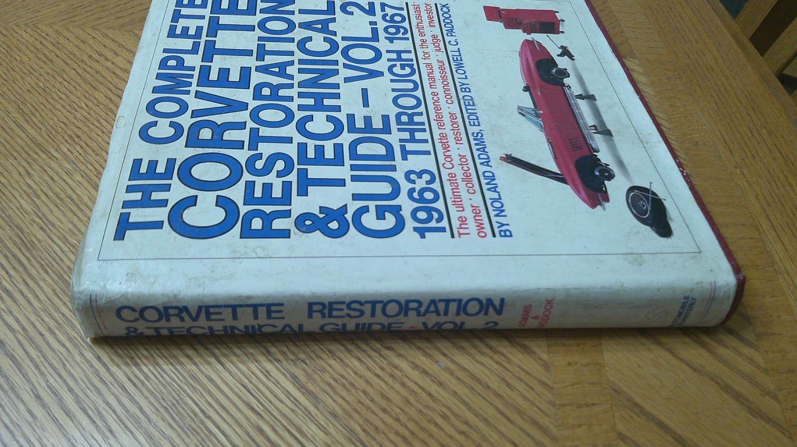 CORVETTE RESTORATION BOOKS (1963-1967), TECHNICAL & INFORMATION BOOKS- (4) TOTAL