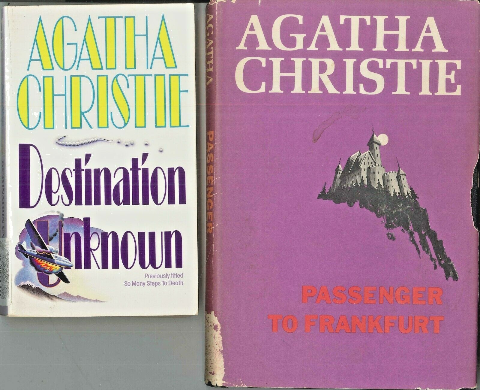 Lot 2 Christie Thrillers Destination Unknown Passenger To Frankfurt Conspiracy