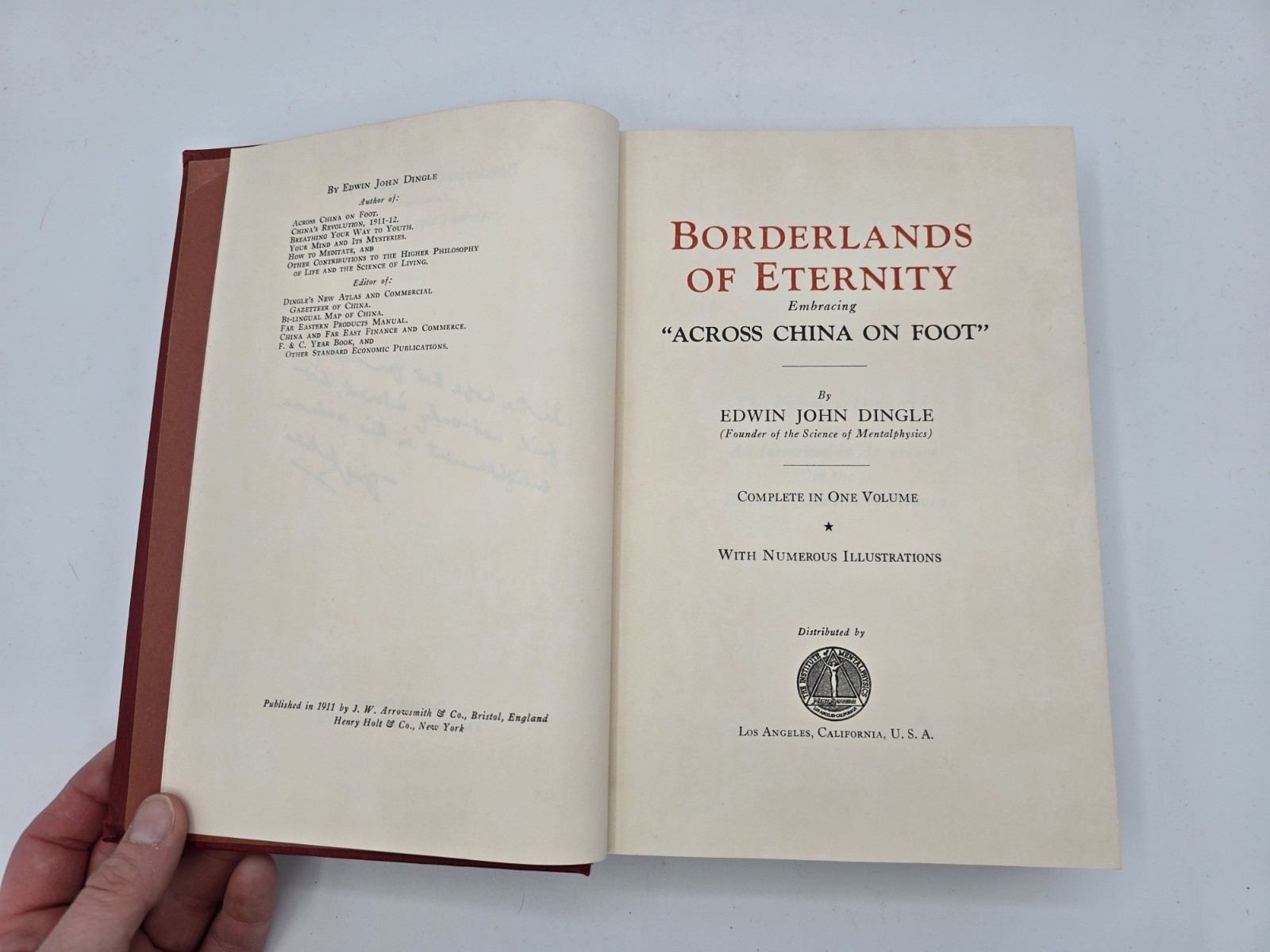 1941 Borderlands Of Eternity: Embracing “Across China On Foot” Edwin J. Dingle