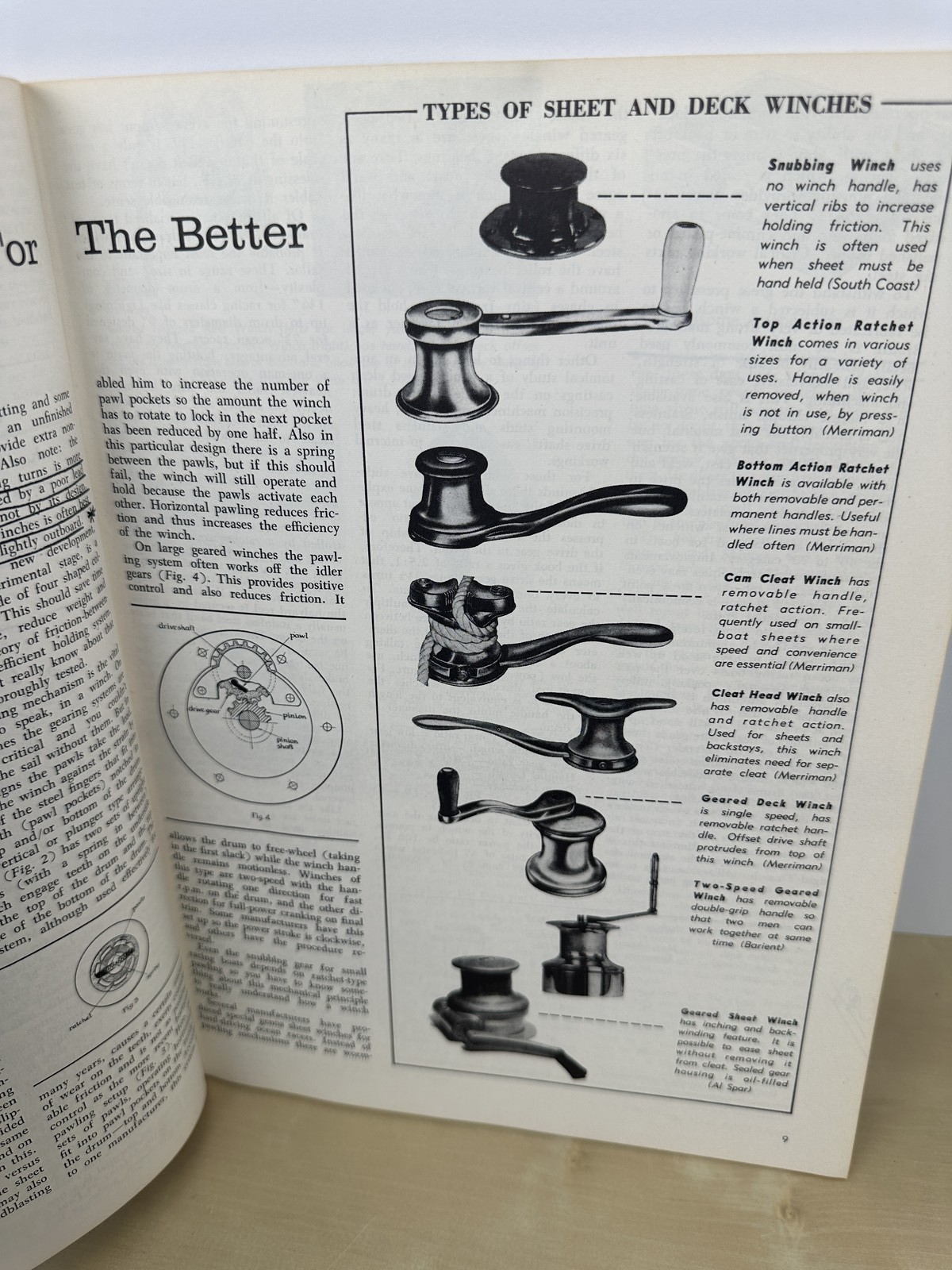 Technical Yachting Informative Articles from Yachting Magazine Revised Ed 1967