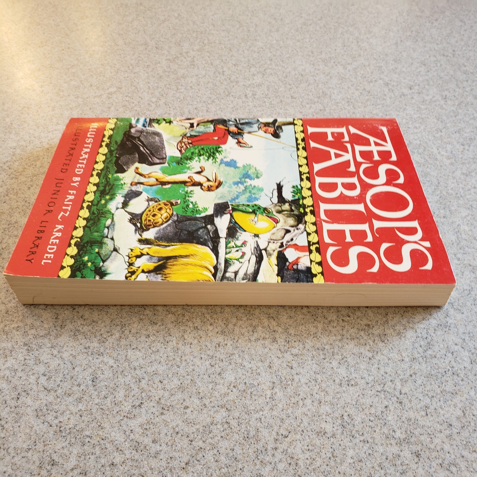 Aesops Fables Illustrated Junior Library 1989 Printing 234 Pages