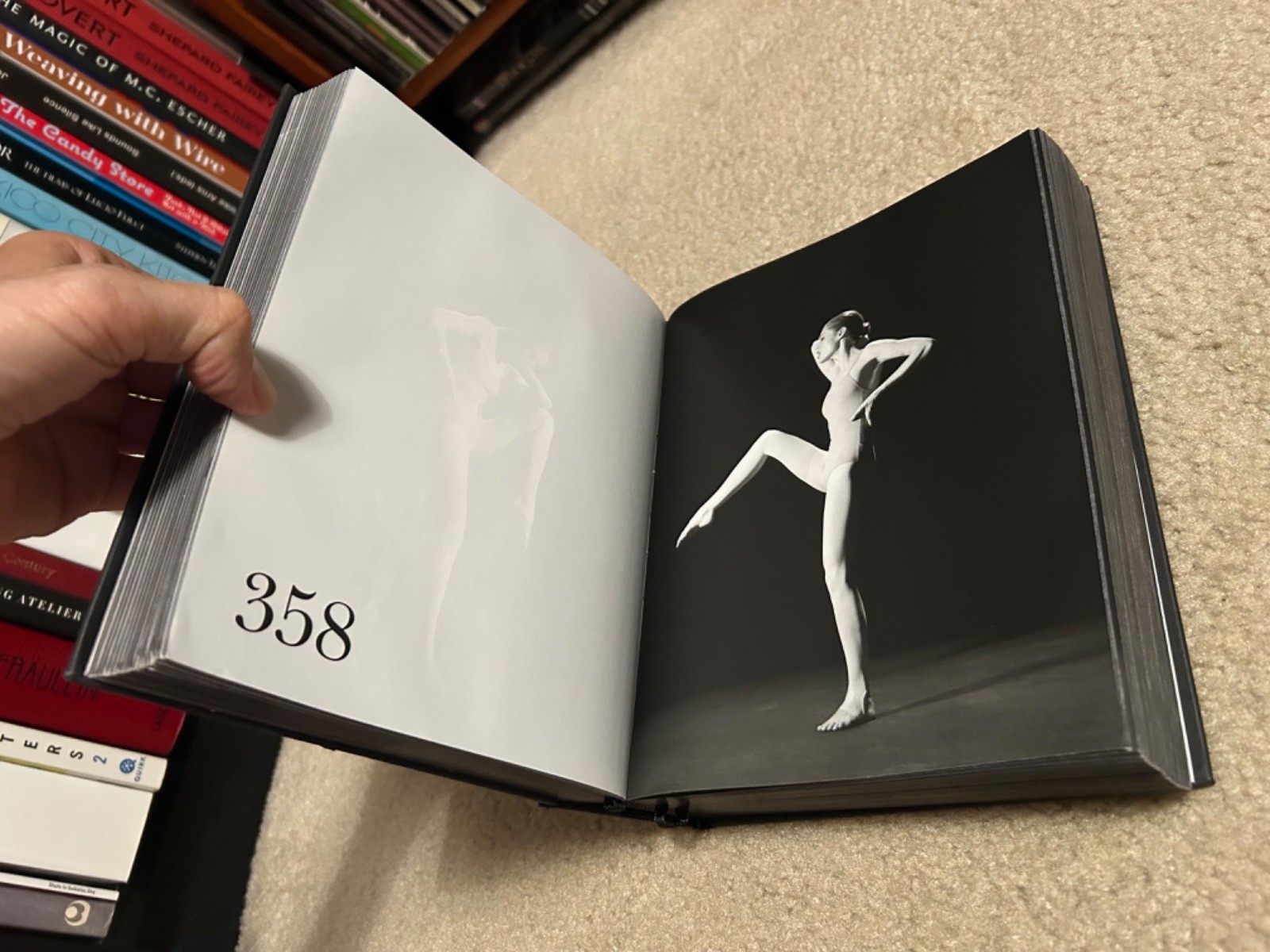 STUDY OF POSE hardcover 1,000 Poses PHOTO BOOK Coco Rocha Steven Sebring ballet