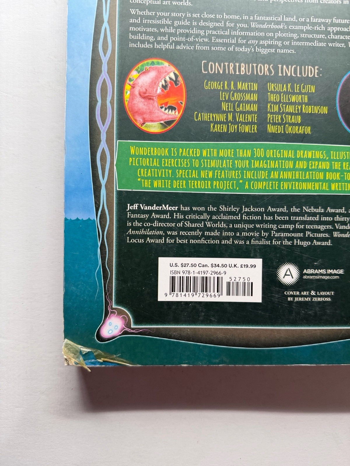 Wonderbook The Illustrated Guide To Creating Imaginative Fiction Revised & Expan