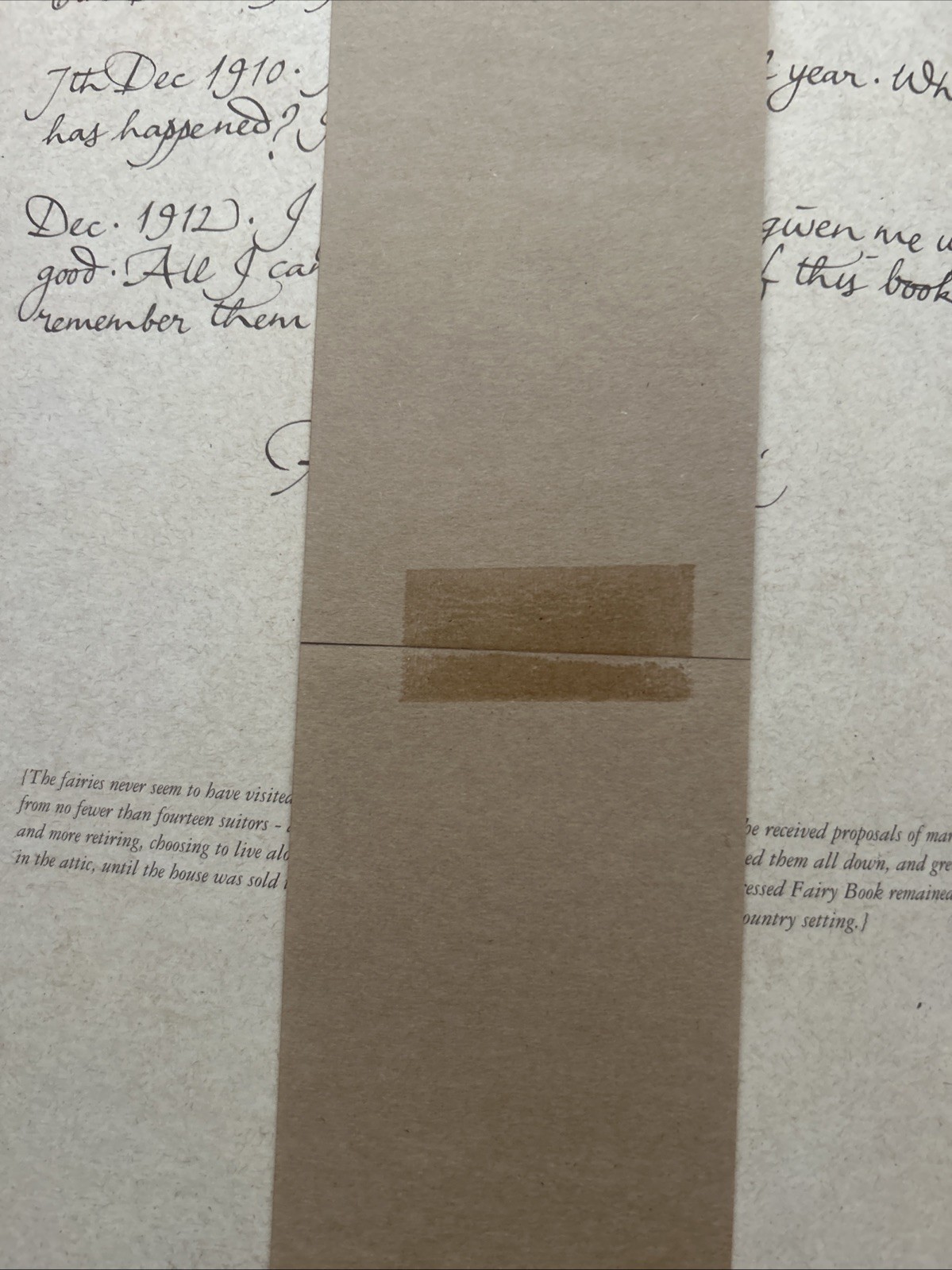 Lady Cottington’s Pressed Fairy Book w/ Sealed Pages