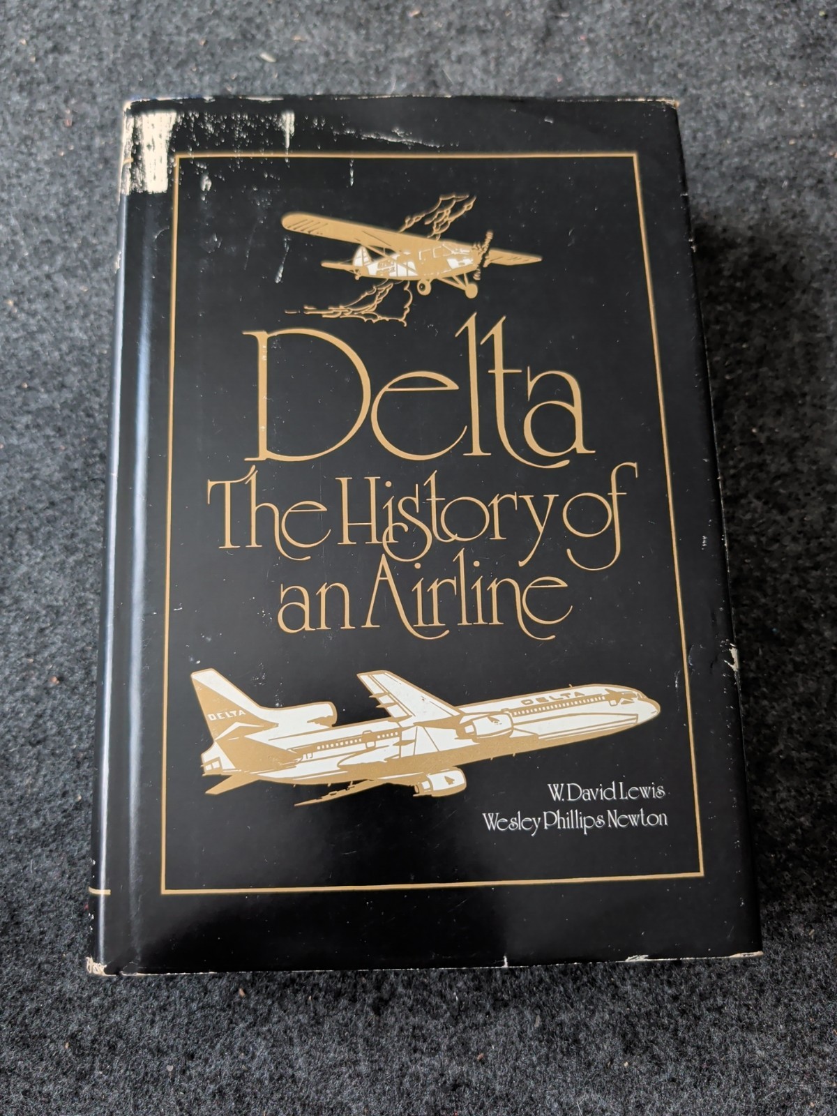 Delta History of an Airline by Lewis and Newton 1979 First Edition HC (V)