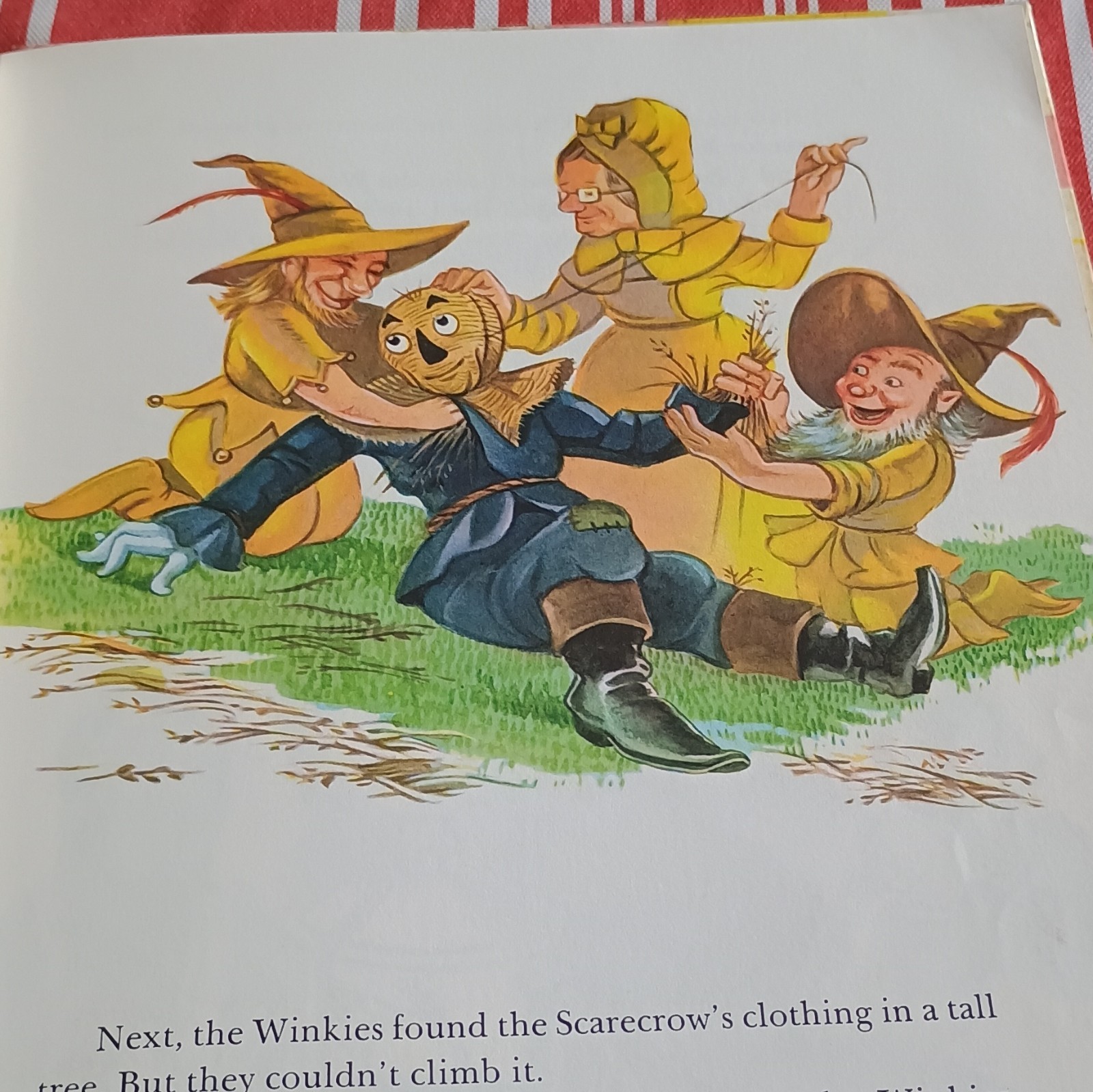 L. Frank Baum The Wizard of Oz Adapted Allen Chaffee HC 1950 I’m Illustrated