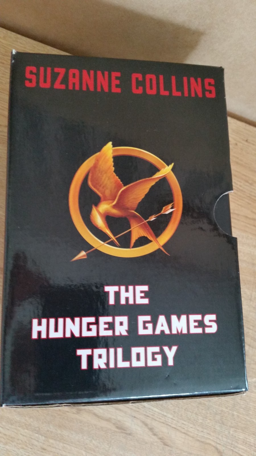 The Hunger Games Trilogy Box Set by Suzanne Collins – 1st Edition Hardcovers