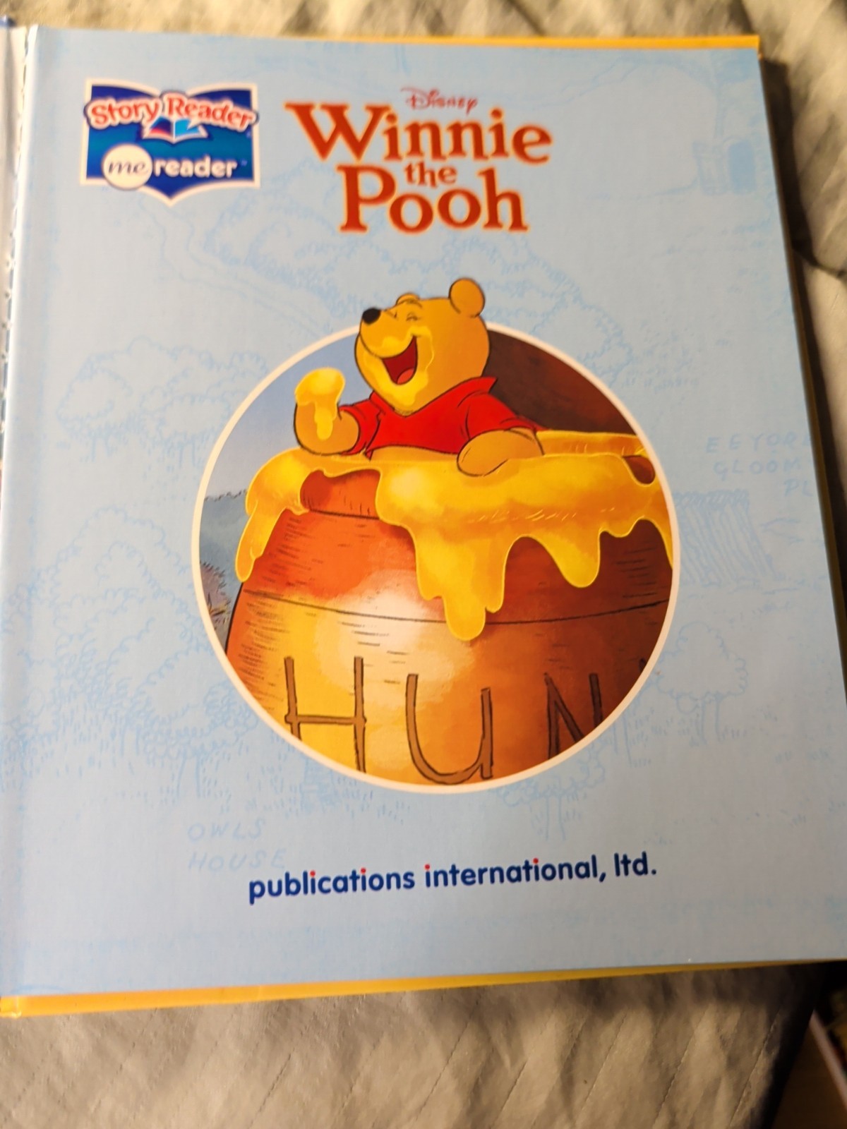 2012 Disney Winnie the Pooh Story Reader Me Reader HC 20 Pages