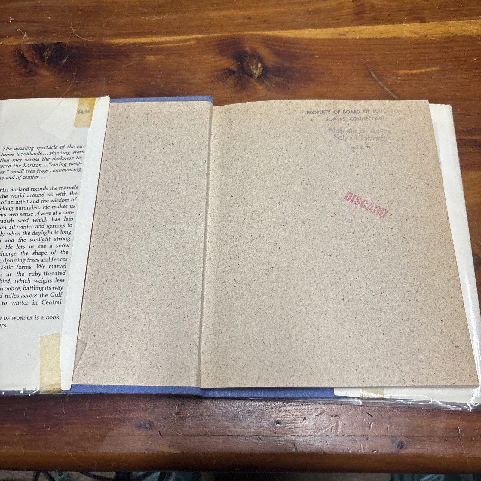 Vintage This World Of Wonder By Hal Borland, Illustrated By Peter Zallinger