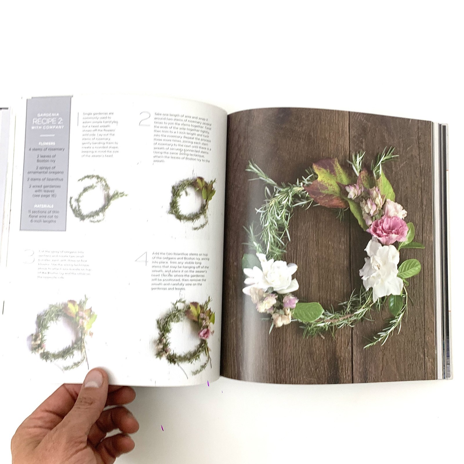 The Flower Recipe Book 100 Seasonal Arrangements Hardcover Floral Design Decor