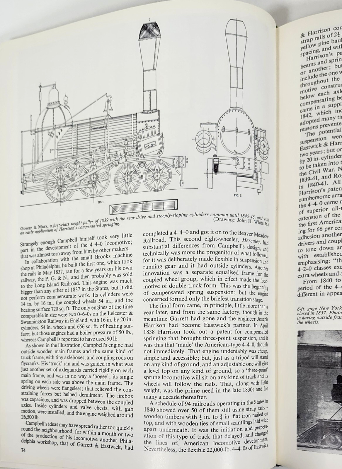 Locomotives in Profile Vol. 1 & 2 by Brian Reed (1971 HC)