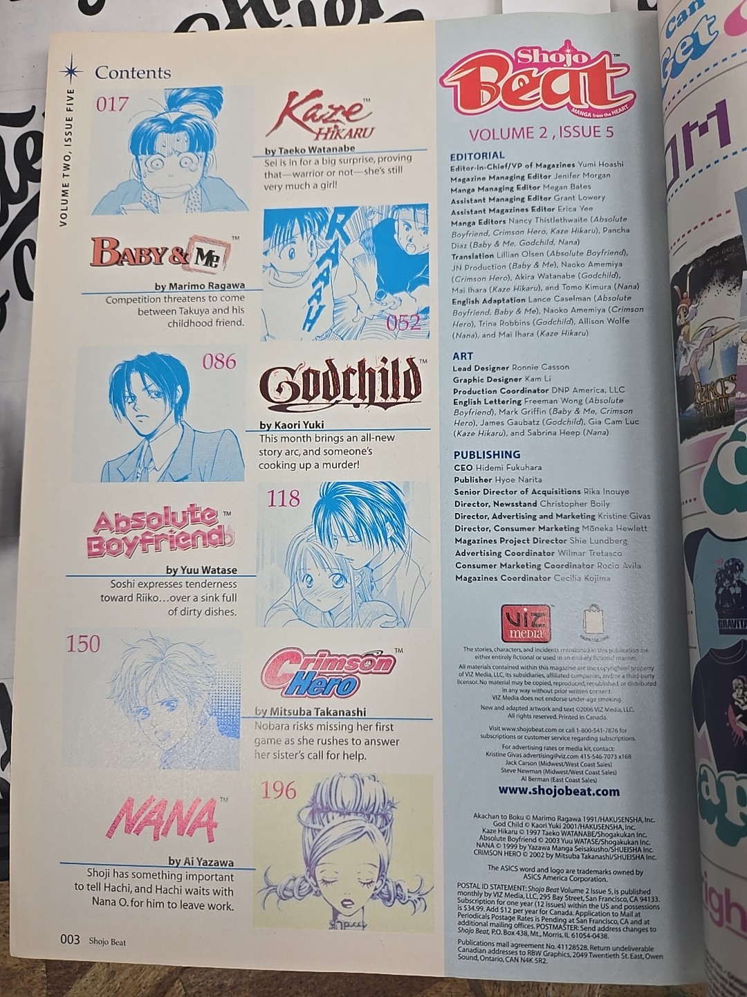 Shojo Beat Manga Magazine May Volume 2 Issue 5 Is It Love Viz Media