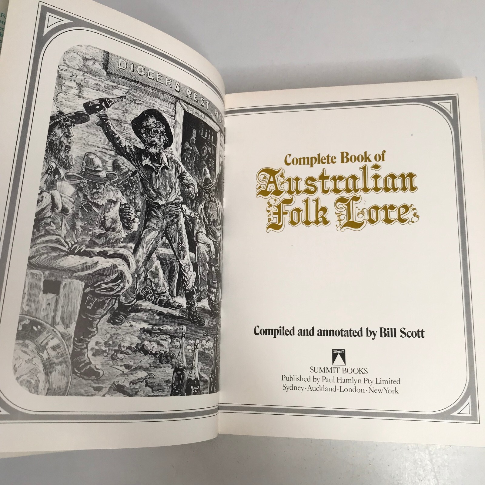 Complete Book Of Australian Folk Lore Large Book – 429 Pages