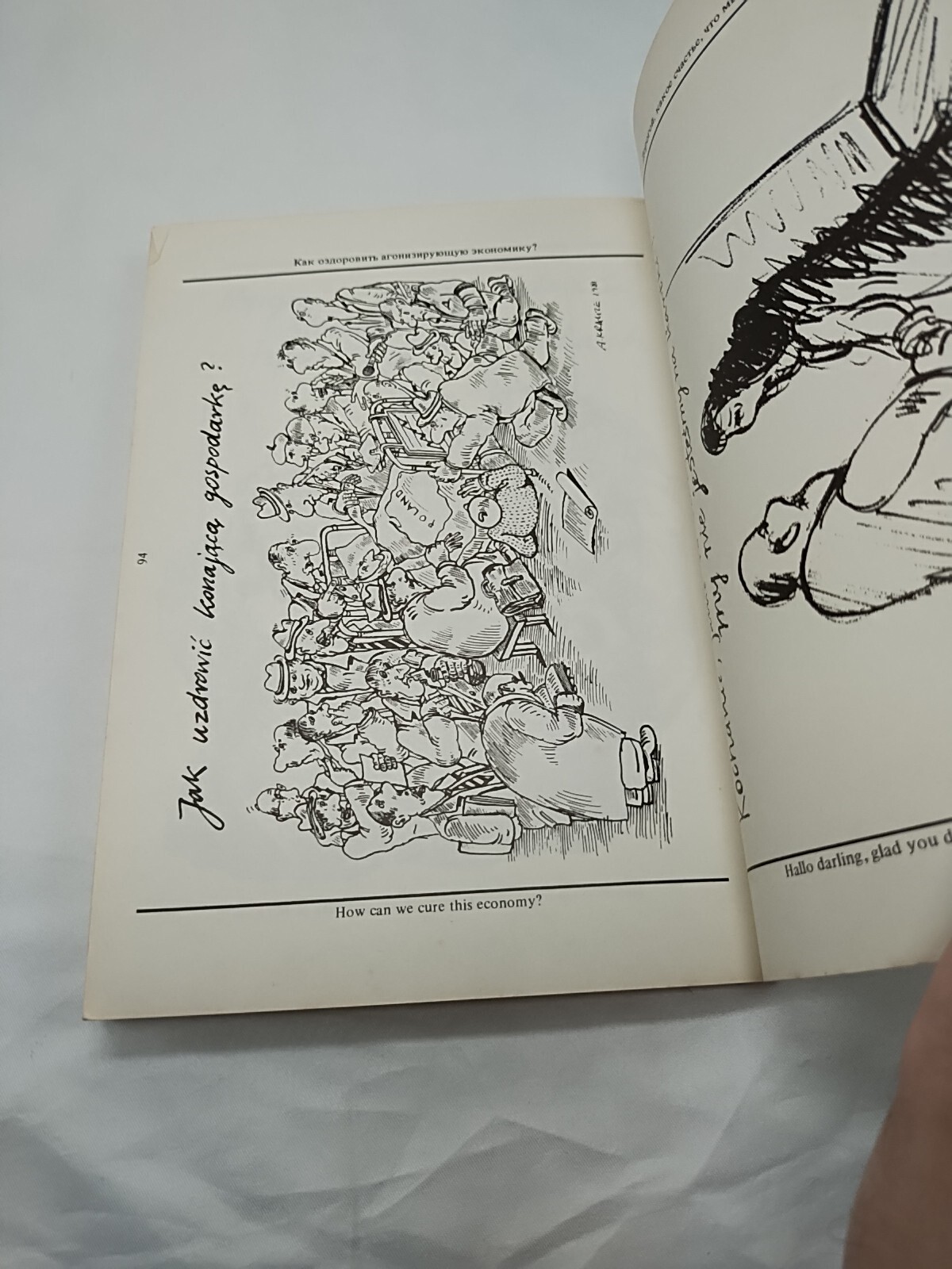 Andrzej Krauzes Poland Cartoonist Book