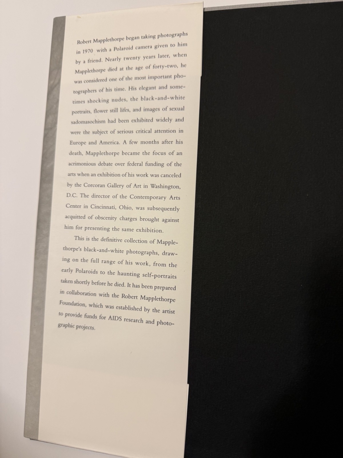 Mapplethorpe — Robert Mapplethorpe | Fine | Random House 1992 | Slipcase
