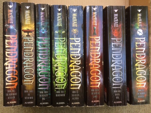 Pendragon complete series 1-10 set MacHale 1 2 3 4 5 6 7 8 9 10 PB/HB mixed lot