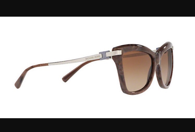 NEW MICHAEL KORS MK 2027 AUDRINA III SUNGLASSES PEARL Brown 56 318513 $209