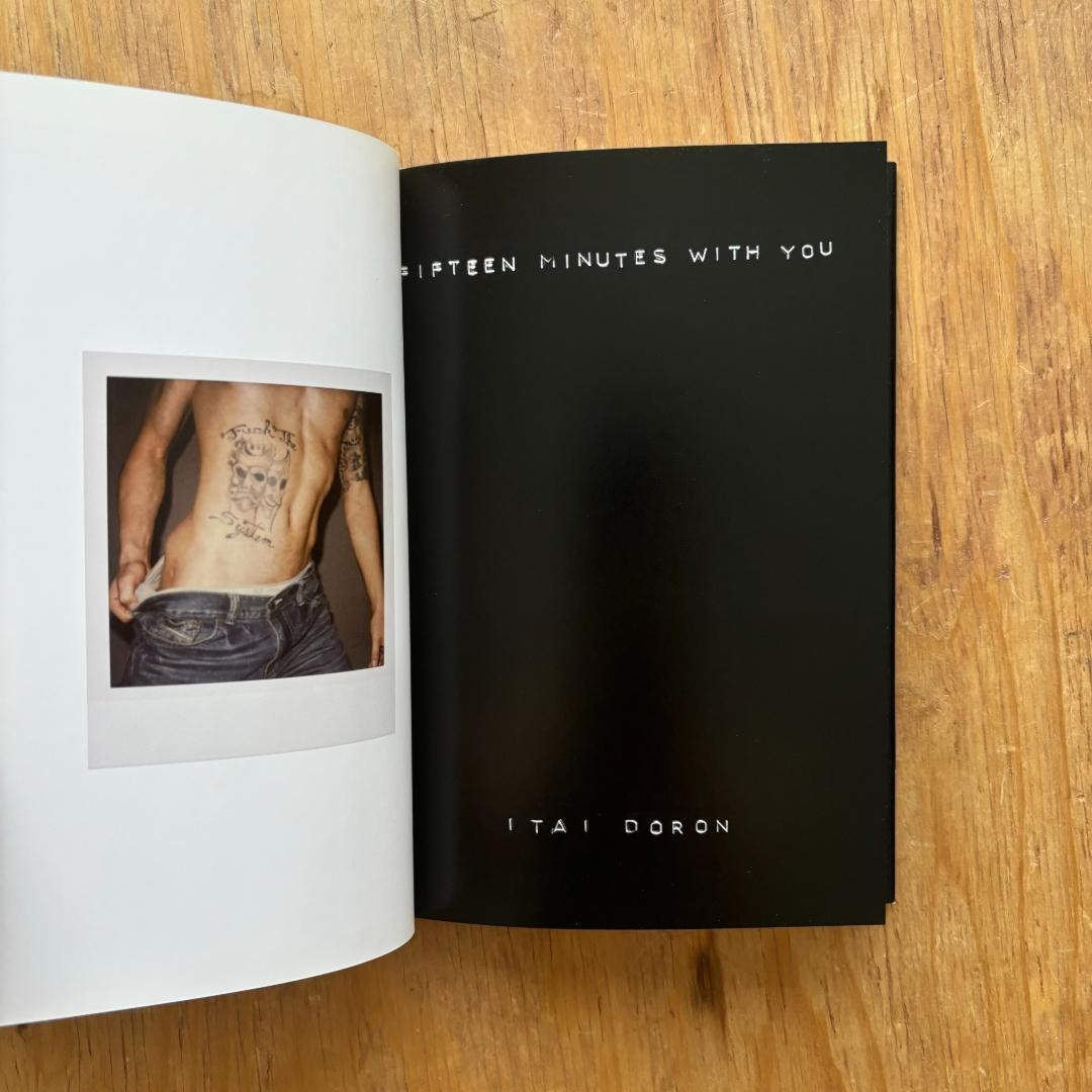 Fifteen Minutes With You Itai Doron English Art Book 15x21cm Hardcover