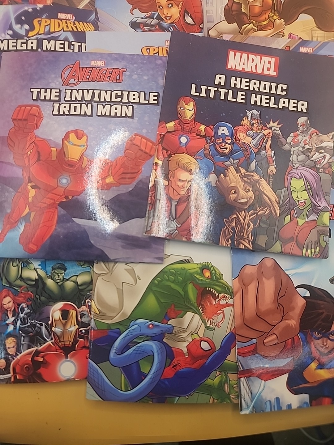 Lot 16 Marvel Children’s Mini Books Spider-Man Autumn Publishing Paperback 2023