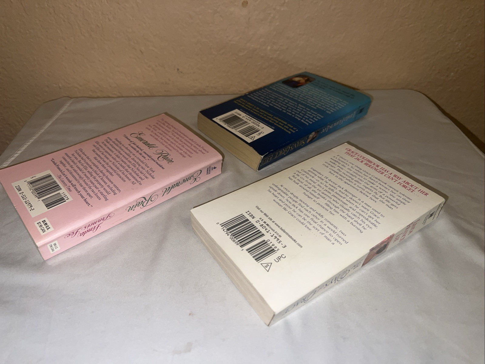 Lot of 3 VTG Linda Francis Lee Books- Swans Grace, The Ways Of Grace, Etc SIGNED