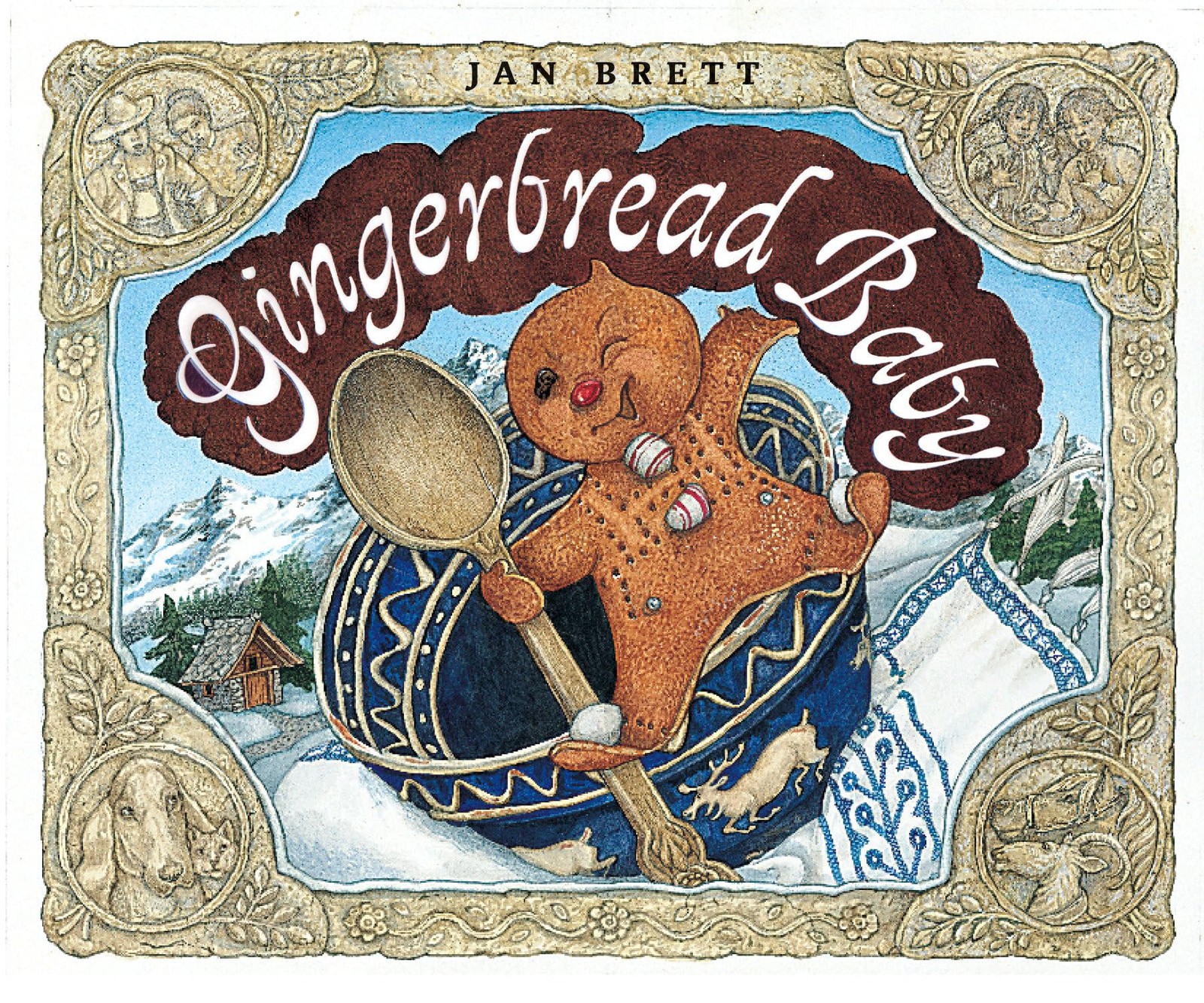 Gingerbread Baby – library Brett, Jan